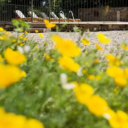 Casa de Férias Au Couchant à - Piscine - Jardin - 3 - 8 Personnes - 5 Minutes Du Village Médiéval