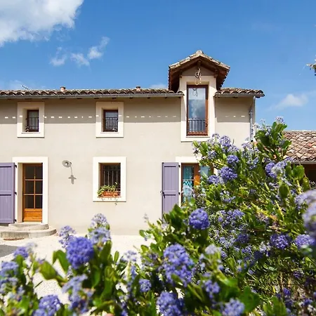 Au Couchant à - Piscine - Jardin - 3 - 8 Personnes - 5 Minutes Du Village Médiéval Casa de Férias *