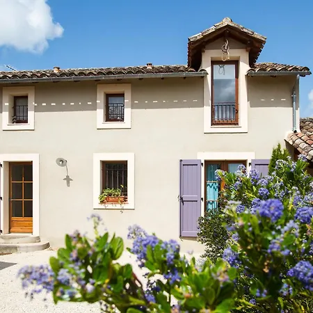 Au Couchant à - Piscine - Jardin - 3 - 8 Personnes - 5 Minutes Du Village Médiéval Casa de Férias *