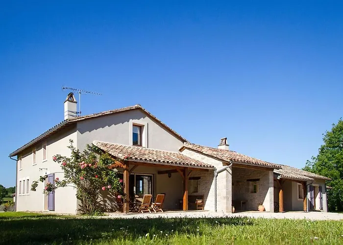 Du Levant Au Couchant - 2 Mitoyens à - Piscine - Jardin - 5 - 12 Personnes - 5 Minutes Du Village Médiéval